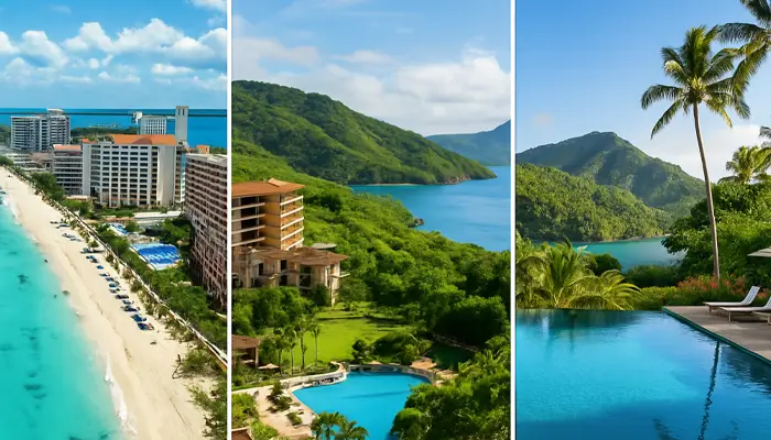 Resort destinations worldwide